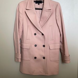 Blush pink coat